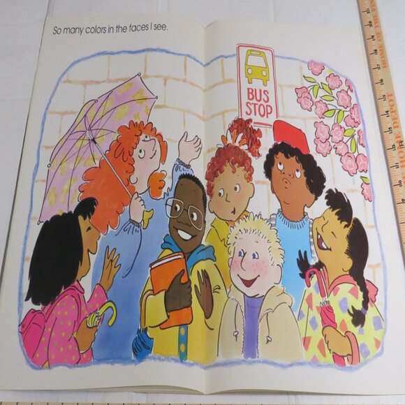 Rainy City Rainbow BIG BOOK (almost 2 feet tall) with teacher pages CLASSROOM - Picture 6 of 11